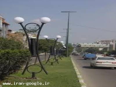 پایه روشنایی پایه چراغ-فروش چراغهای روشنایی ، چراغ پارکی و چراغ خیابانی خورشیدی