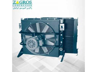 مخزن روغن-رادیاتور کمپرسور-آنلودر-فیلتر هوا- مینیمم پرشر ولو و یا شیر حداقل فشار