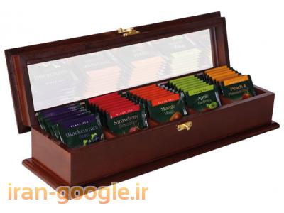 جعبه چوبی بسته بندی محصولات-جعبه پذیرایی تبلیغاتی