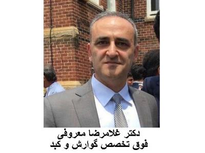 آندوسکوپی-دکتر غلامرضا معروفی فوق تخصص گوارش و کبد  در تهران 