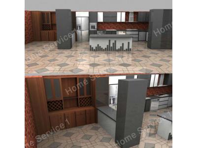 دیزاین دکوراسیون داخلی-طراحی اجرای دکوراسیون داخلی  ,  کابینت های آشپزخانه مدرن و کلاسیک 
