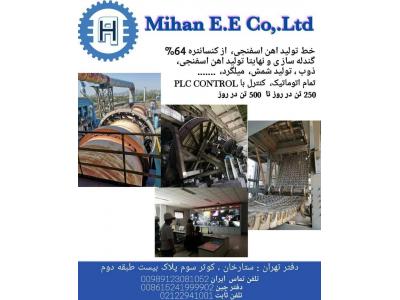 شرکت ساختمانی-فروش ، نصب و نگهداری و تعمیرات خط تولید آهن اسفنجی